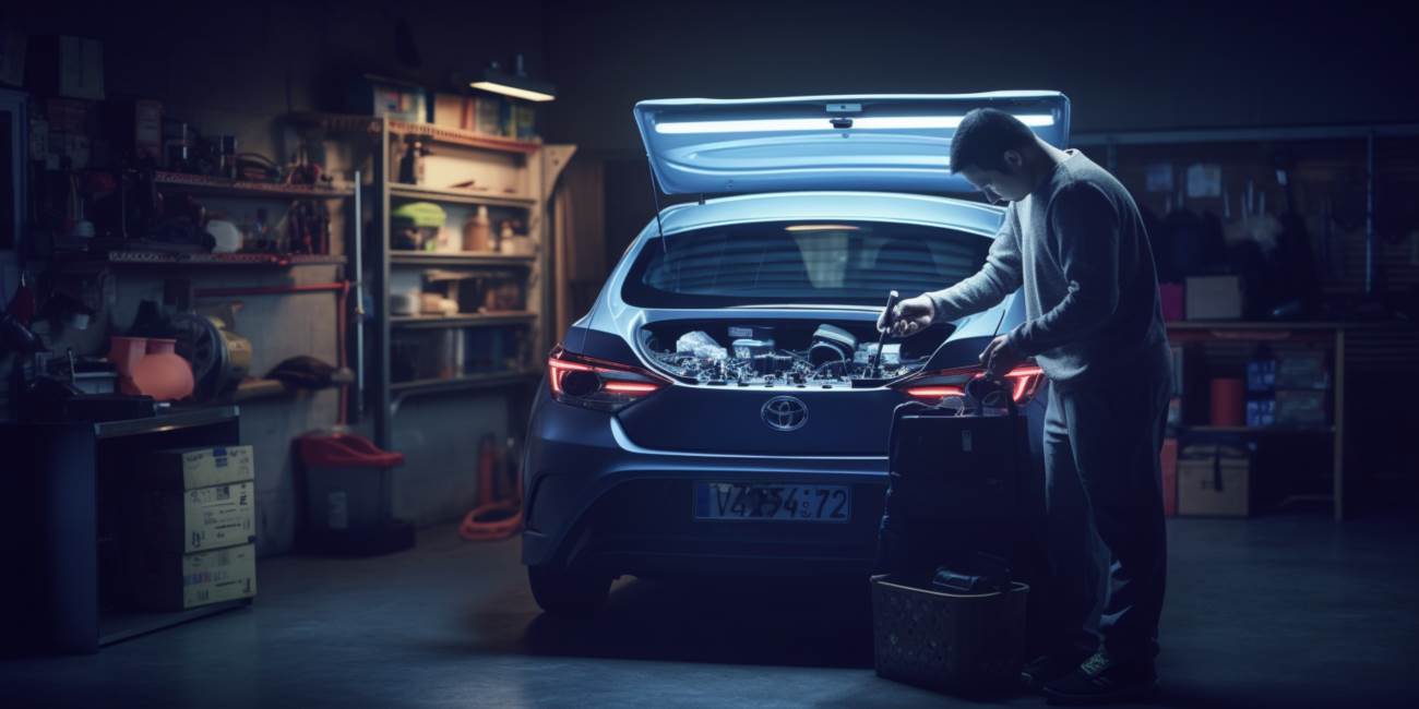 Toyota yaris hybrid batterie wechseln